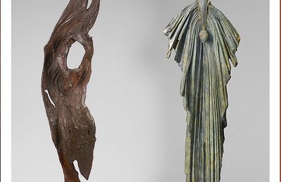 Sabine de Courtilles expose ses bronzes à la Galerie d'Art et d'Or 