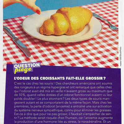 L'odeur des croissants....