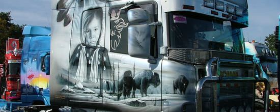 UN MAGNIFIQUE CAMION