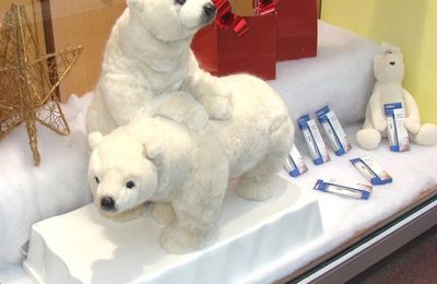 Décoration de vitrine...
