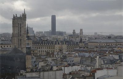 Centre Georges Pompidou : Paris vu d'en haut !