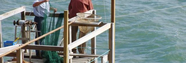 Pêche au carrelet à Pornic 