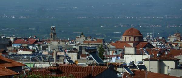 La ville de Naoussa (en Macédoine) * Νάουσα (Ημαθίας)