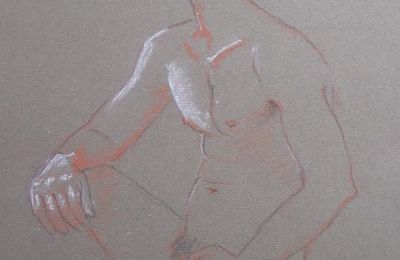 Lundi - Jeune homme assis