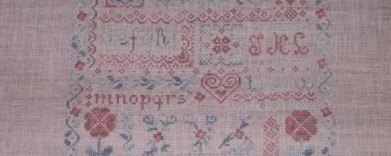 Abc Tralala : broderie terminée !