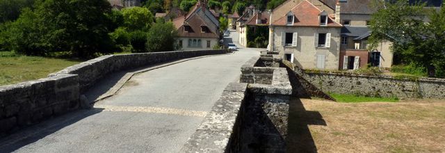 Le long de la Creuse (12/22) : le pont roman de Moutier-d'Ahun