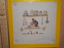 La souris dans la cuisine