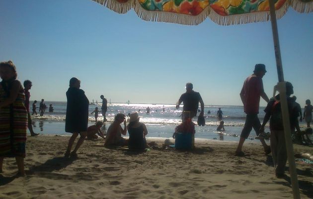 la plage à Mechers dept 17