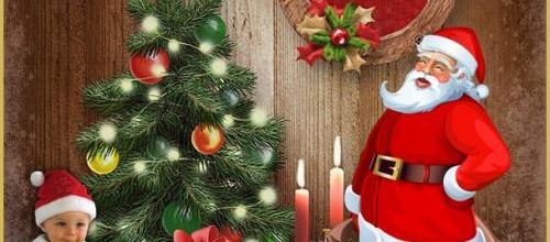  Papa Noël arrive...un peu en retard!
