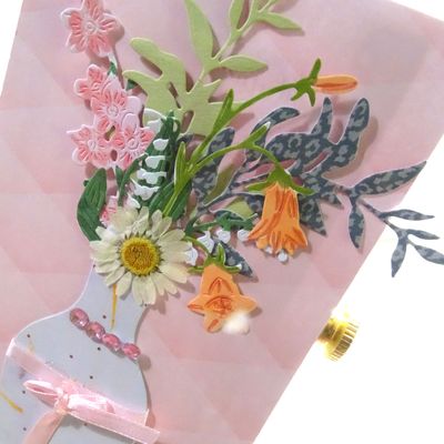 Fleurs faites maison .