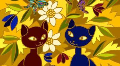 Tableau du samedi : Chats de Robin