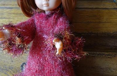 Fiche gratuite vêtements de poupées N° 209