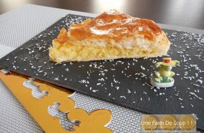 Galette des rois à la creme d'amandes coco & passion