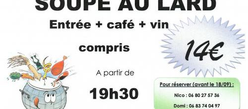 SOUPE AU LARD
