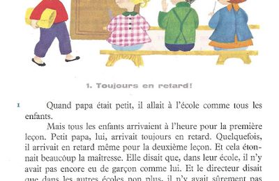 Quand papa était petit, A. Raskine - Lire et parler CE1 n°12