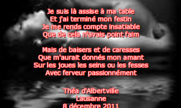 Quelle faim - Théa d'Albertville