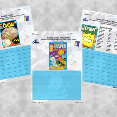 Expression écrite avec Casper.