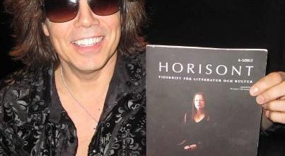 Joey Tempest : interview en suédois pour un magasine culturel