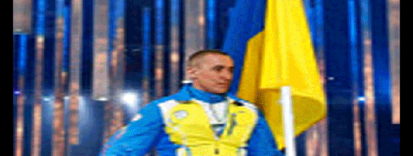 L'UKRAINE BIEN SEUL À LA CÉRÉMONIE D'OUVERTURE DES JEUX PARALYMPIQUES DE STOCHIE