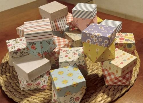 Scrap/ Plein de petites boites