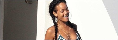 Rihanna à Saint Tropez