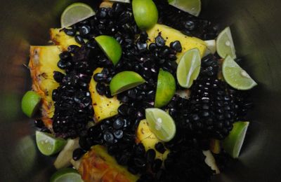 Chicha morada Péruvienne (recette de Chad)