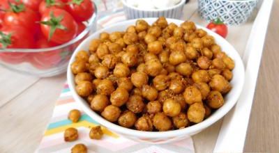 Pois chiches croustillants aux épices