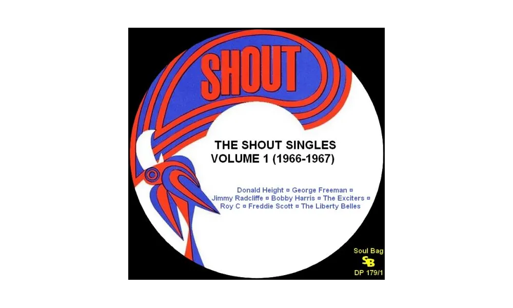 Various Artists : " The Shout Singles Volume 1 (1966-1967) " Soul Bag Records DP 179/1 [ FR ]