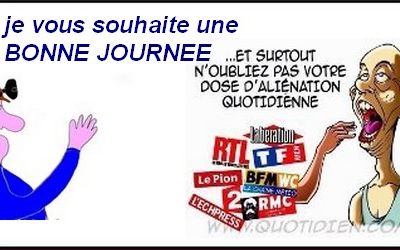 Ce lundi, faute d'ordi , ce sera de l'humour pour tous.