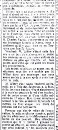 Le Messin du dimanche 11 décembre 1927. (Service Départemental de Moselle) (Luc Dufrene)