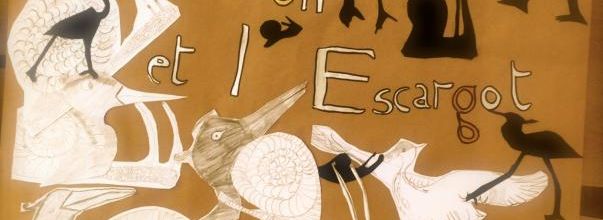 Le héron et l'escargot