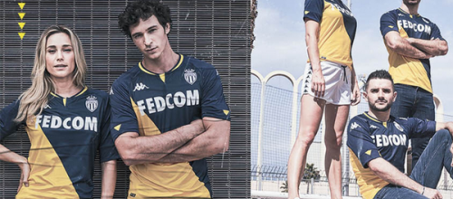 maillot exterieur de l'AS Monaco 2020/21
