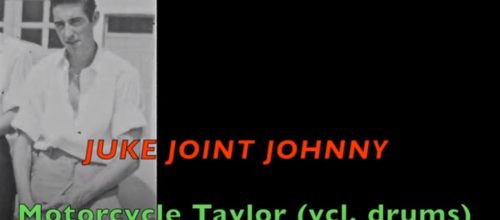 Motorcycle Taylor -Juke Joint Johnny