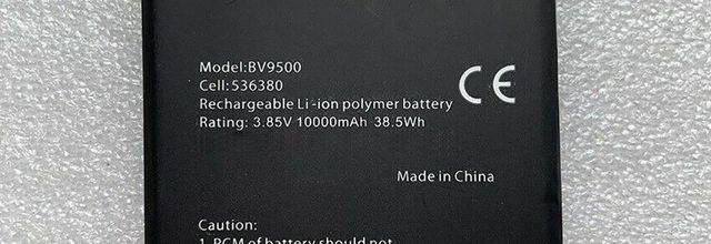 Batteria per BLACKVIEW BV9500 pro - BV9500 (10000mAh/38.5Wh) batteria di ricambio