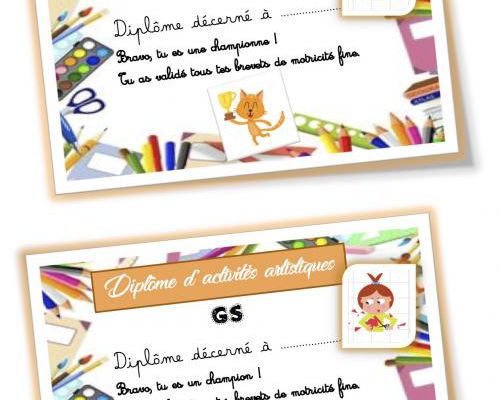 Diplôme activités artistiques