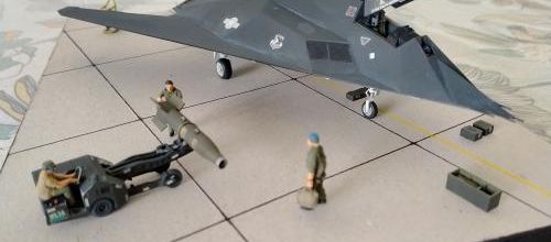 Furtif ! Le F117A au 1/72