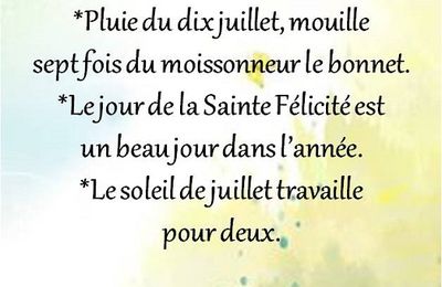 Dictons * Fête Ulrich * grille prénom  !