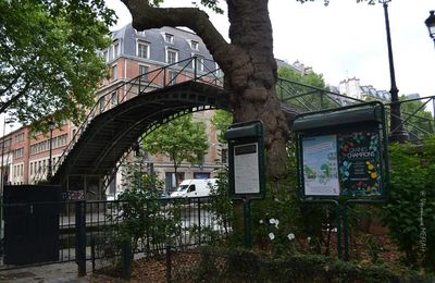 Canal Saint-Martin : photos pèle-mêle passerelles