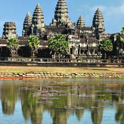 Cité Royale d'Angkor Thom et Angkor Vat - Cambodge (Scan de photos papier)