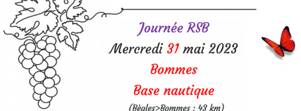 RSB-JOURNEE/ RAPPEL inscription 31 mai <> BOMMES