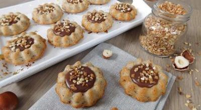 Financiers choco-noisette
