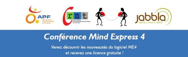 Conférence MIND EXPRESS 4 à Villeneuve d'Ascq le mardi 9 janvier 2018