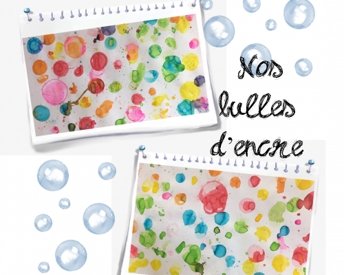 Vers le cercle... des bulles d'encre