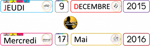 La date - PS-MS-GS