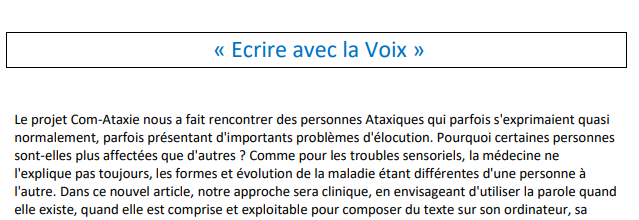Ecrire avec la voix : Windows, Mac, tablette, solutions en ligne... un document de synthèse à télécharger