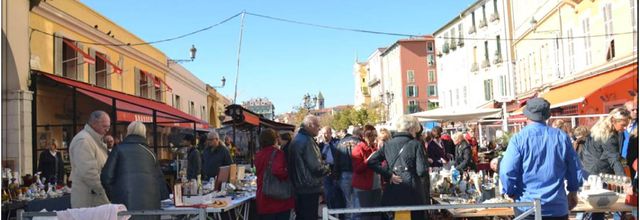 Marché à la brocante - Nice