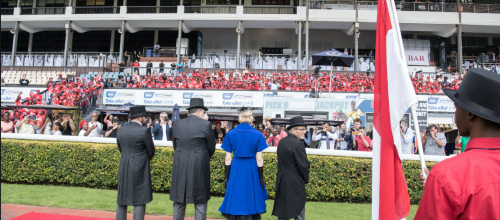 Photos de la princesse Charlene  à la royal race donnée en son honneur en Afrique du Sud