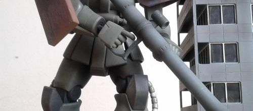 Zaku en route pour Japaniort