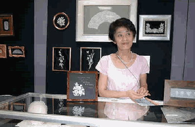 Kumiko Nagasaki aux Rencontres de Dentellières