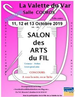 Le Salon des Arts du Fil s'est terminé : prochain rendez-vous en 2020 !!!